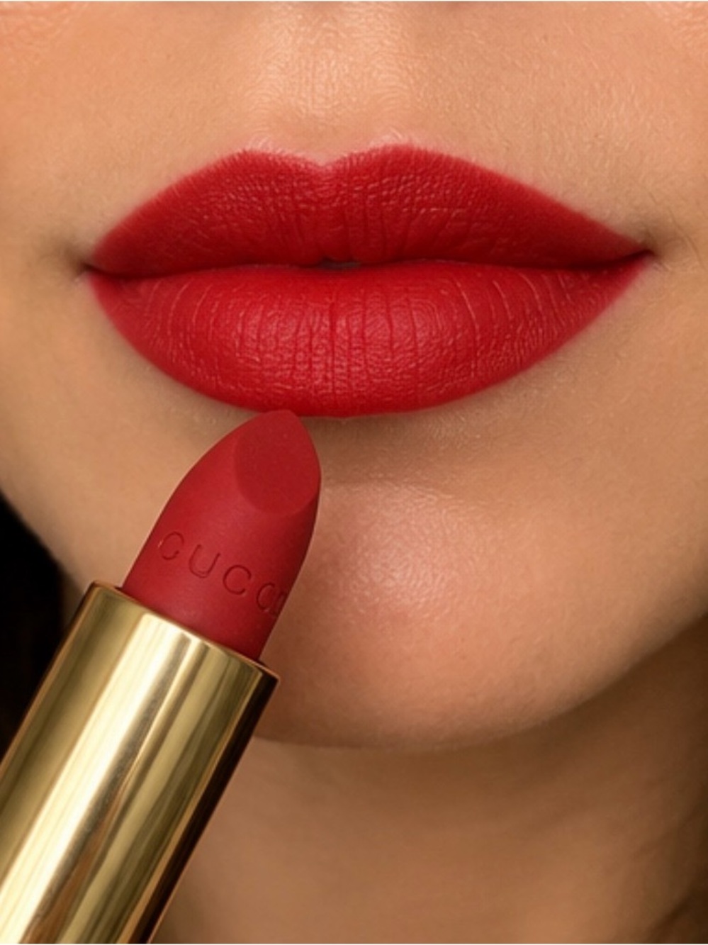 Gucci Rouge à Lèvres Mat Lipstick Matte Red Lip Color 501 New in Box NIB - Picture 4 of 9